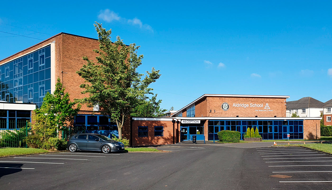 Aldridge School West Midlands architect designed exterior 3