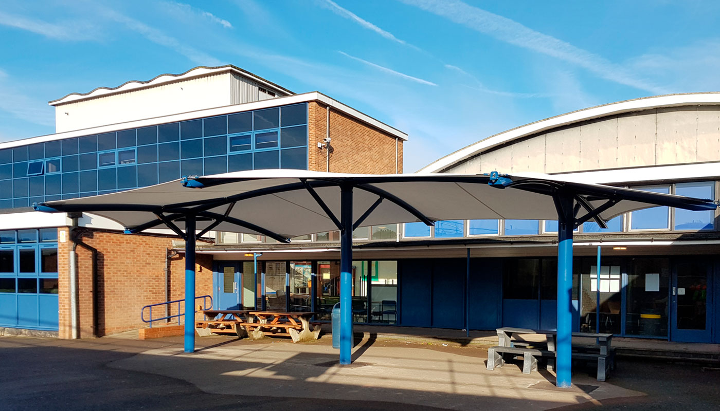 Aldridge School West Midlands architect designed exterior