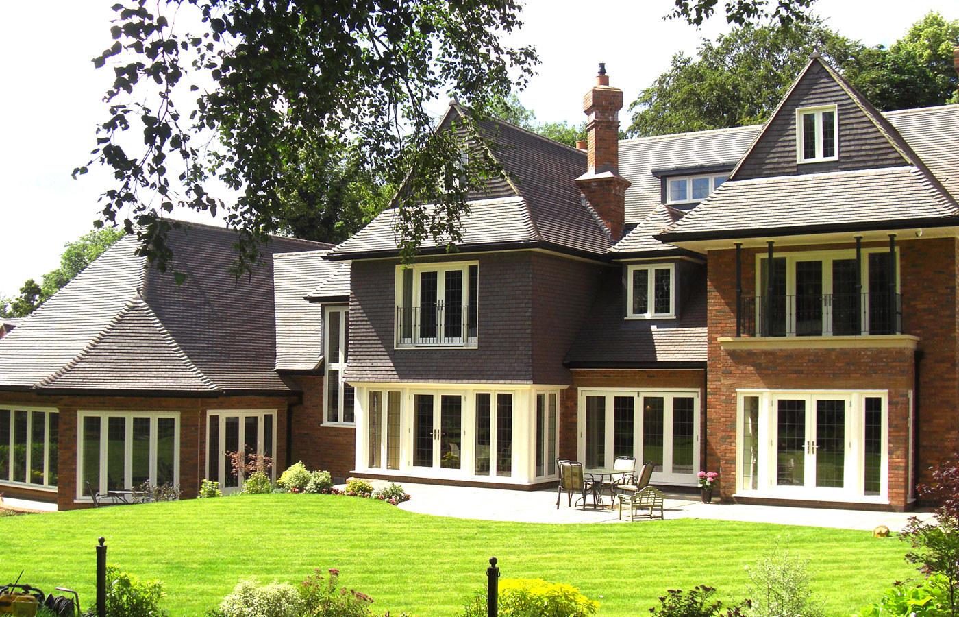 new build Sutton Coldfield.Energy efficient arts & crafts style house, planning application, Architectural design by JFA Qube